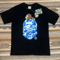 Bape Tee Shirt Blue Ape 