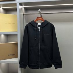 Burberry Zip Up Hoodie