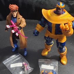 Marvel Legends Gambit And Thanos 