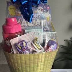 Cute Girls Easter Basket 