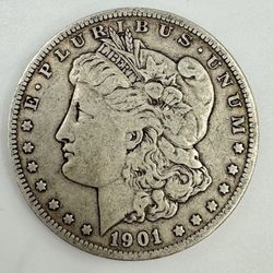 1901-O Morgan Silver Dollar Circulated 