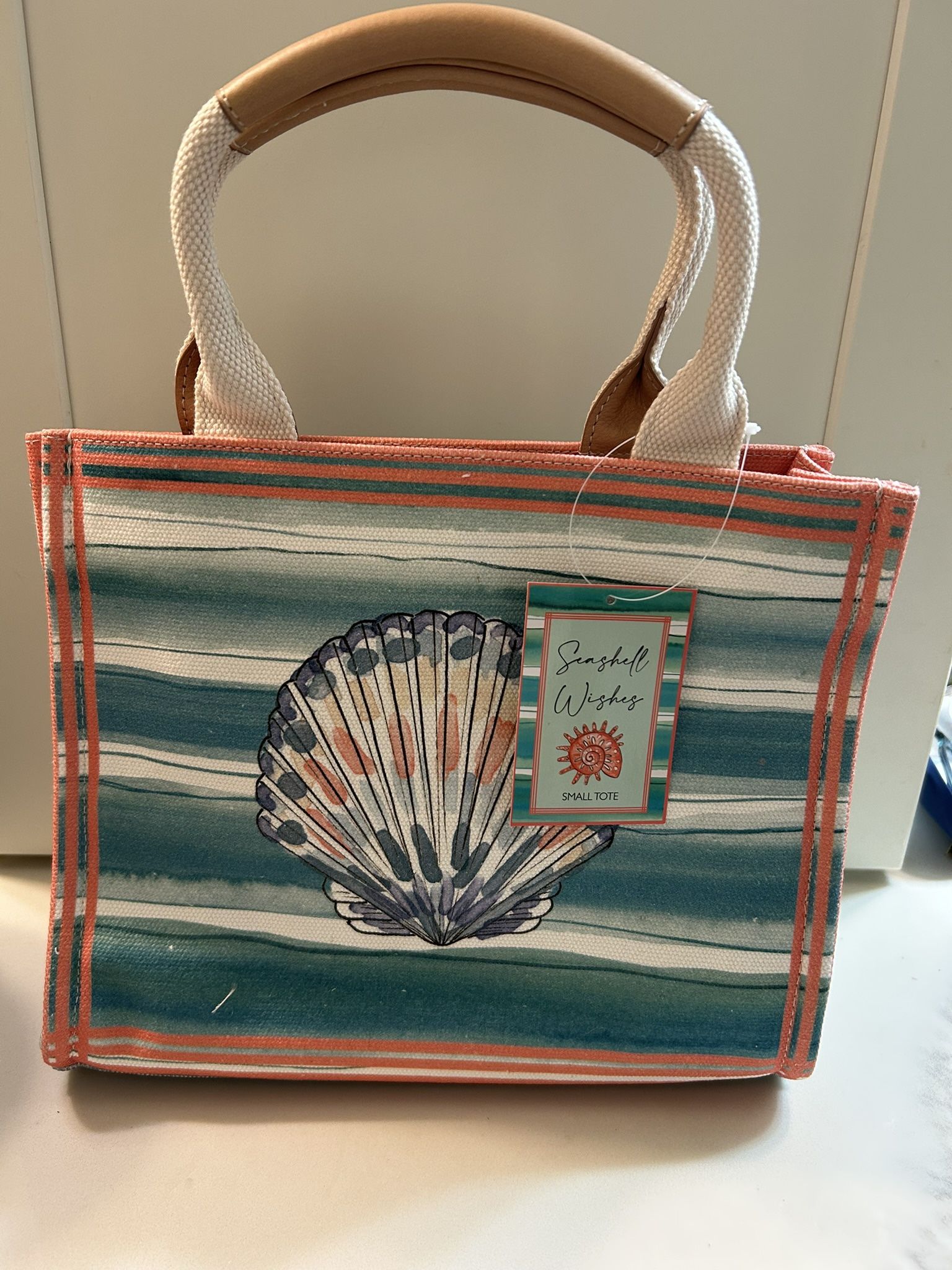 Brighton seashell tote bag