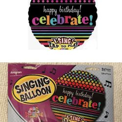 Singing GOOD TIMES Happy Birthday Balloon