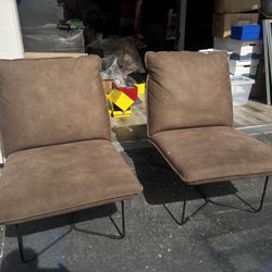 Suede Chairs