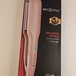 Remington Wet2Straight Hair Straightener Flat Iron,Dry and style in one step