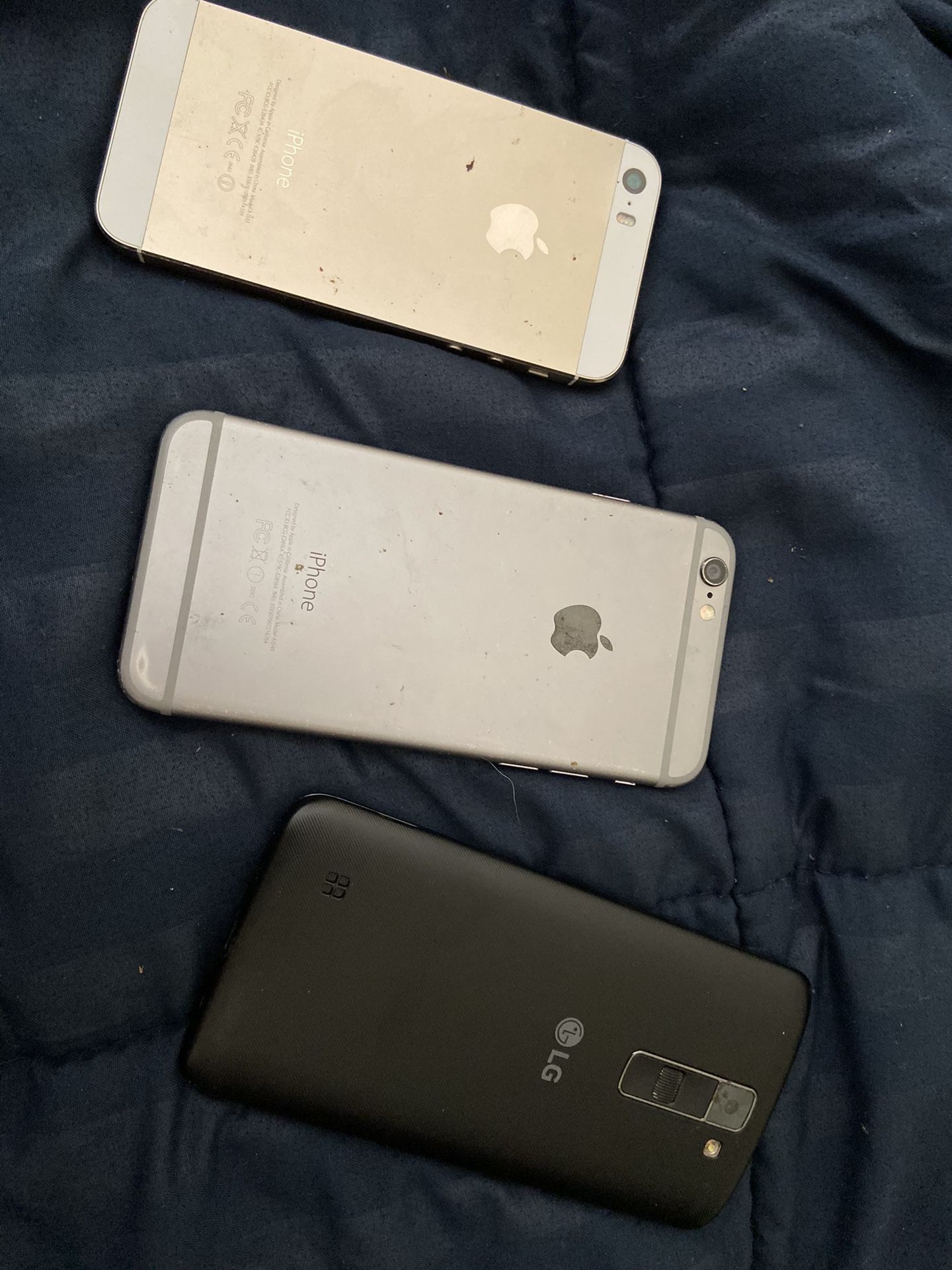 iPhones (5s,6) and android