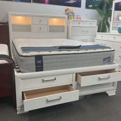 SPRING SEASON FURNITURE SALE(beautiful 5pc bedroom set w/storage drawers) 45% OFF