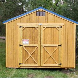 Shed  10 Ft. wide  x 14 Ft.lenght x 8Ft. High 