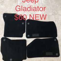 Original carpet floor mats for Jeep Gladiators 