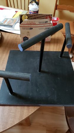 Bracelet or jewelry display rack handmade