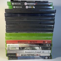 Games Bundle - XBOX, XBOX 360, XBOX ONE - $40
