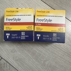 Freestyle LITE strips and Lancets