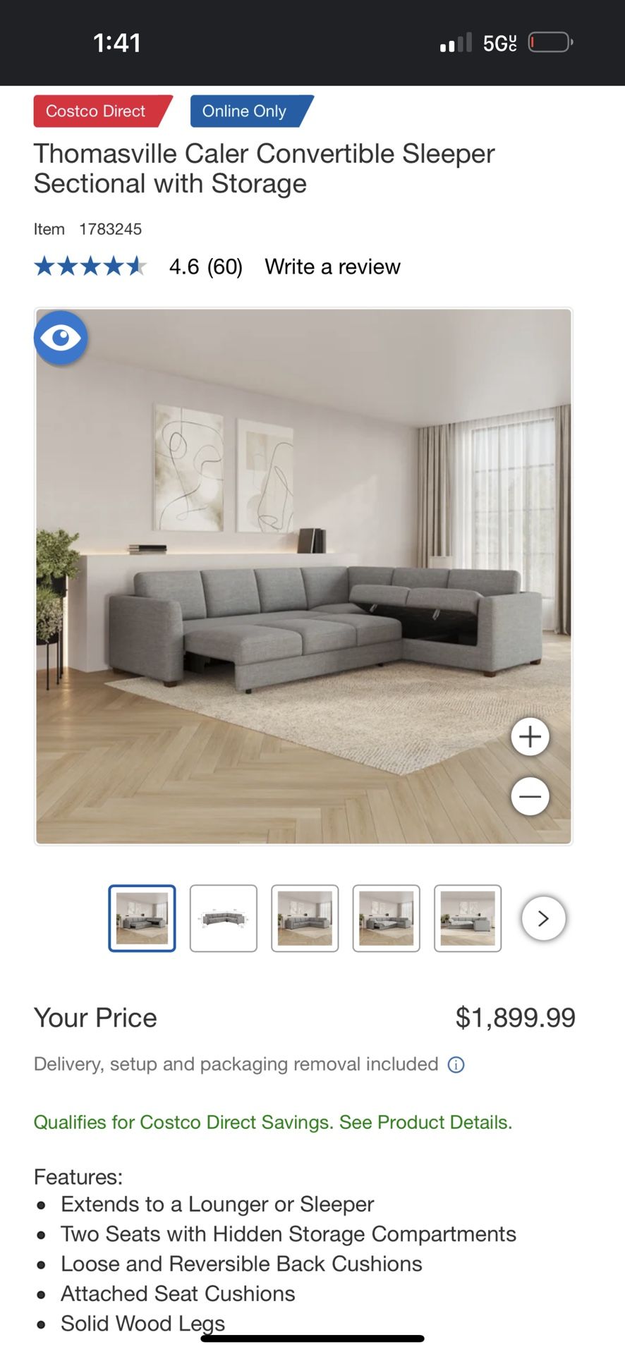 Sleeper Sectional