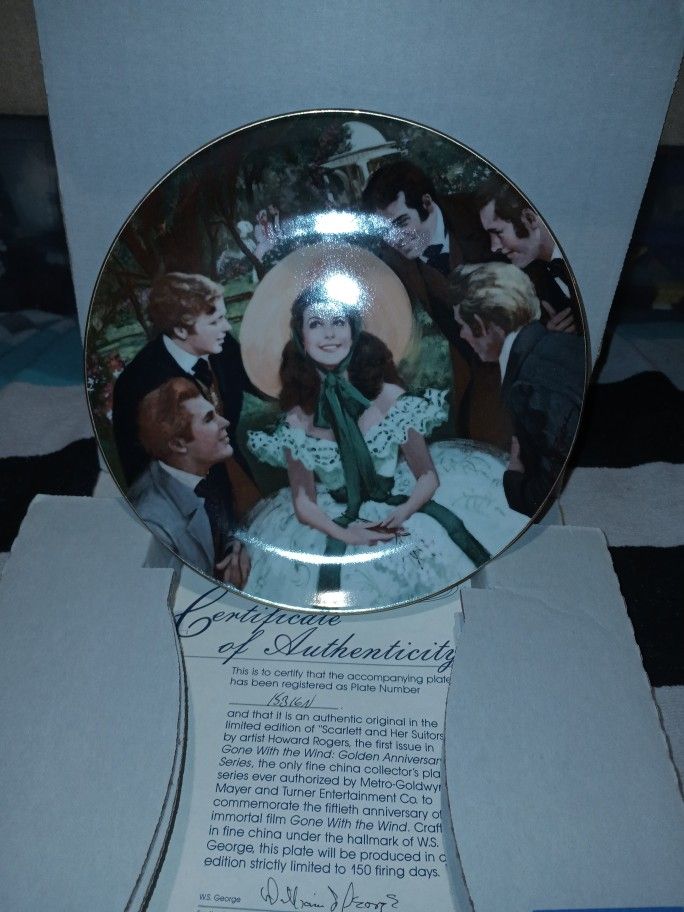 Gone With The Wind Collector Plates