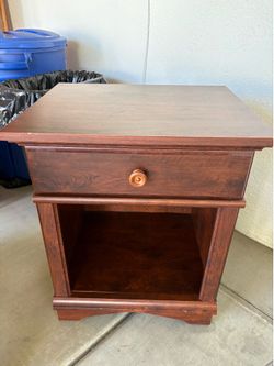 Bedside Table with Drawer