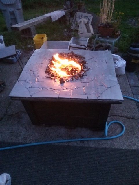 Propane Fire Table