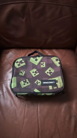Minecraft lunch bag
