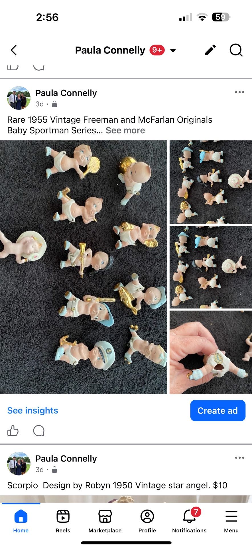 Rare Vintage 1955 Freeman And McFarlan Originals “Baby Sportsman Series””