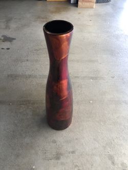 Floor Vase 31” x 8”x 6” inches