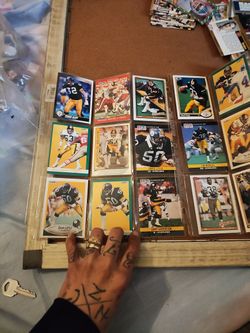 Vintage Steelers Football Cards