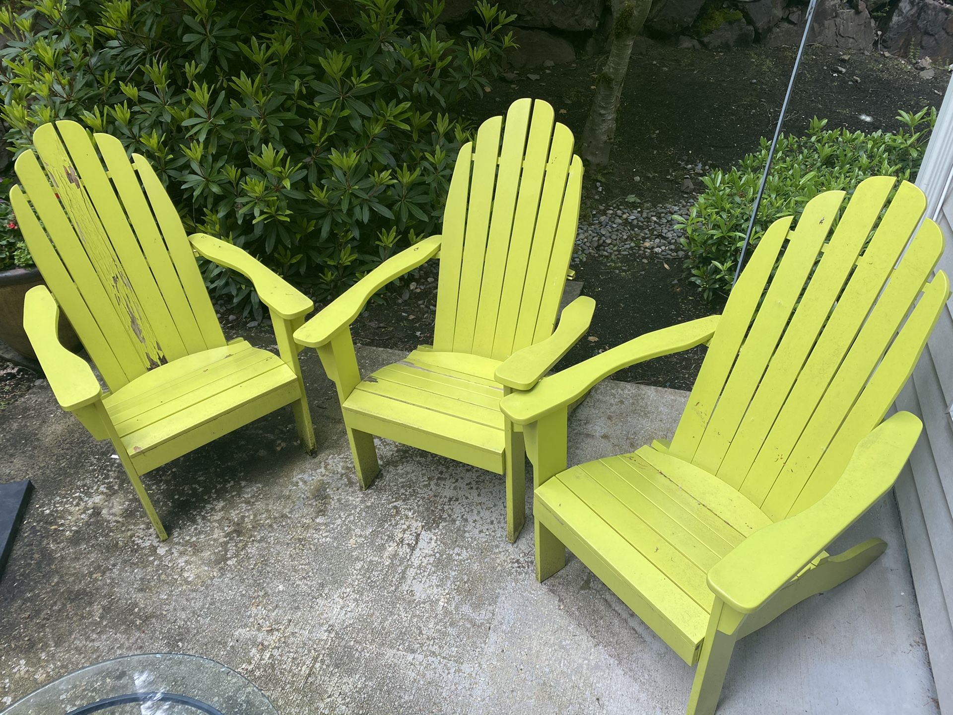 Three Adirondack Chairs - World Market