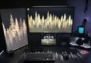 Rotating Dell Computer Monitors HDMI DisplayPort VGA USB
