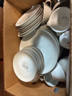 China where plates and cups