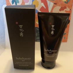 Sulwhasoo Men Cleansing Foam Full Size 5oz New