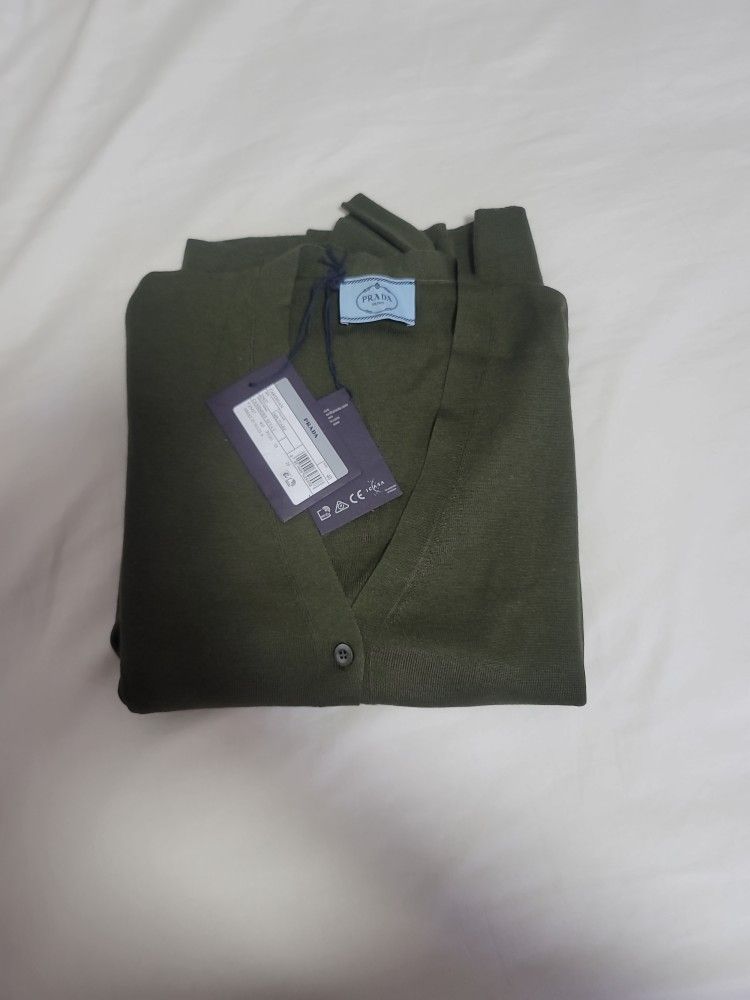 Prada Cardigan Militare