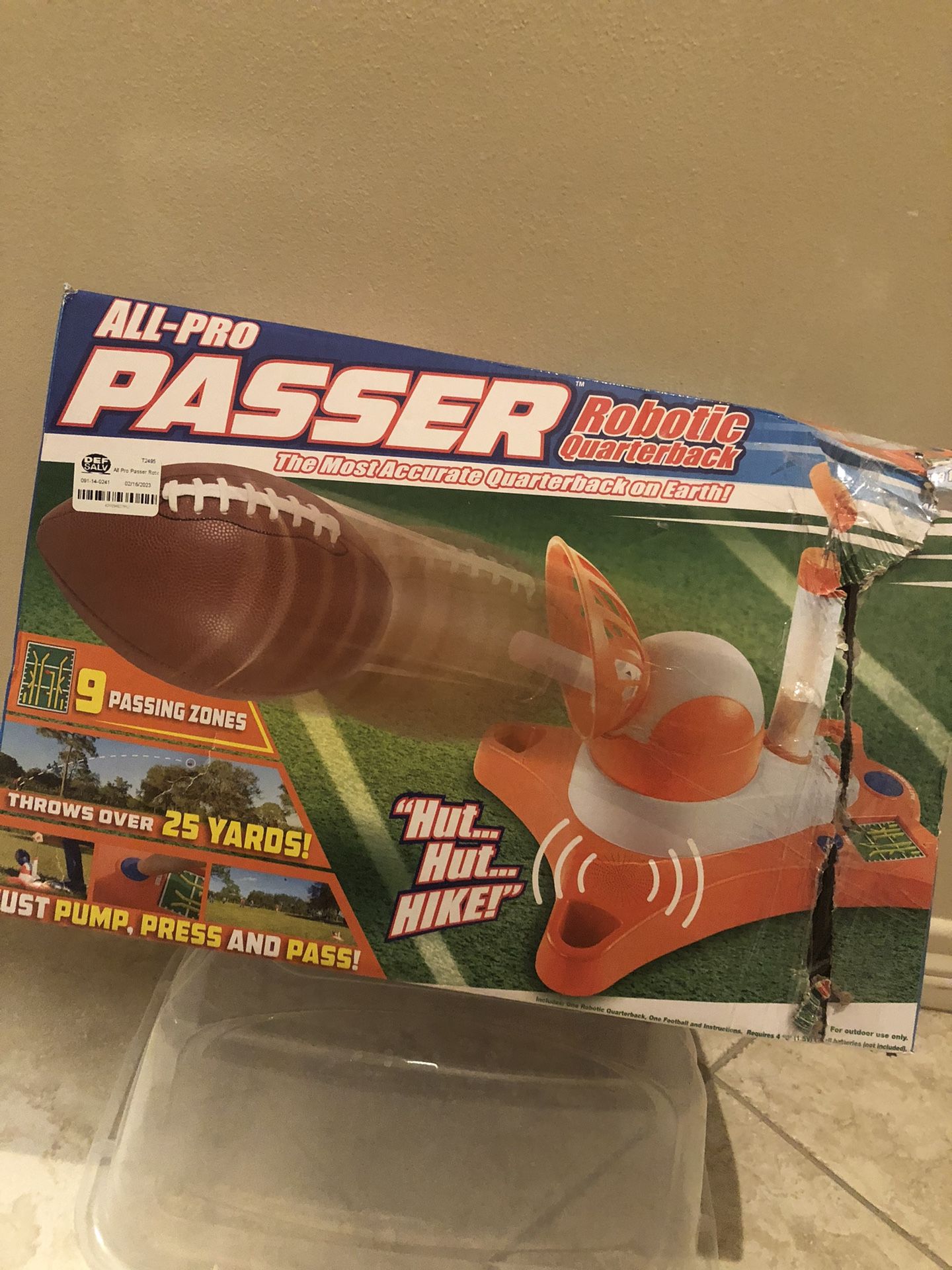 All-pro Passer Robotic Quarterback