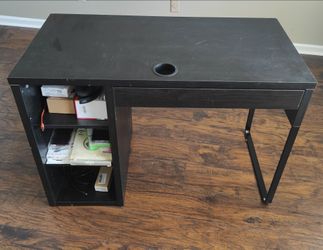 IKEA MICKE Desk (Black-Brown) – Fully Assembled