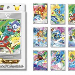 Pokemon 30 Year Celebration TCG Cards (chinese)