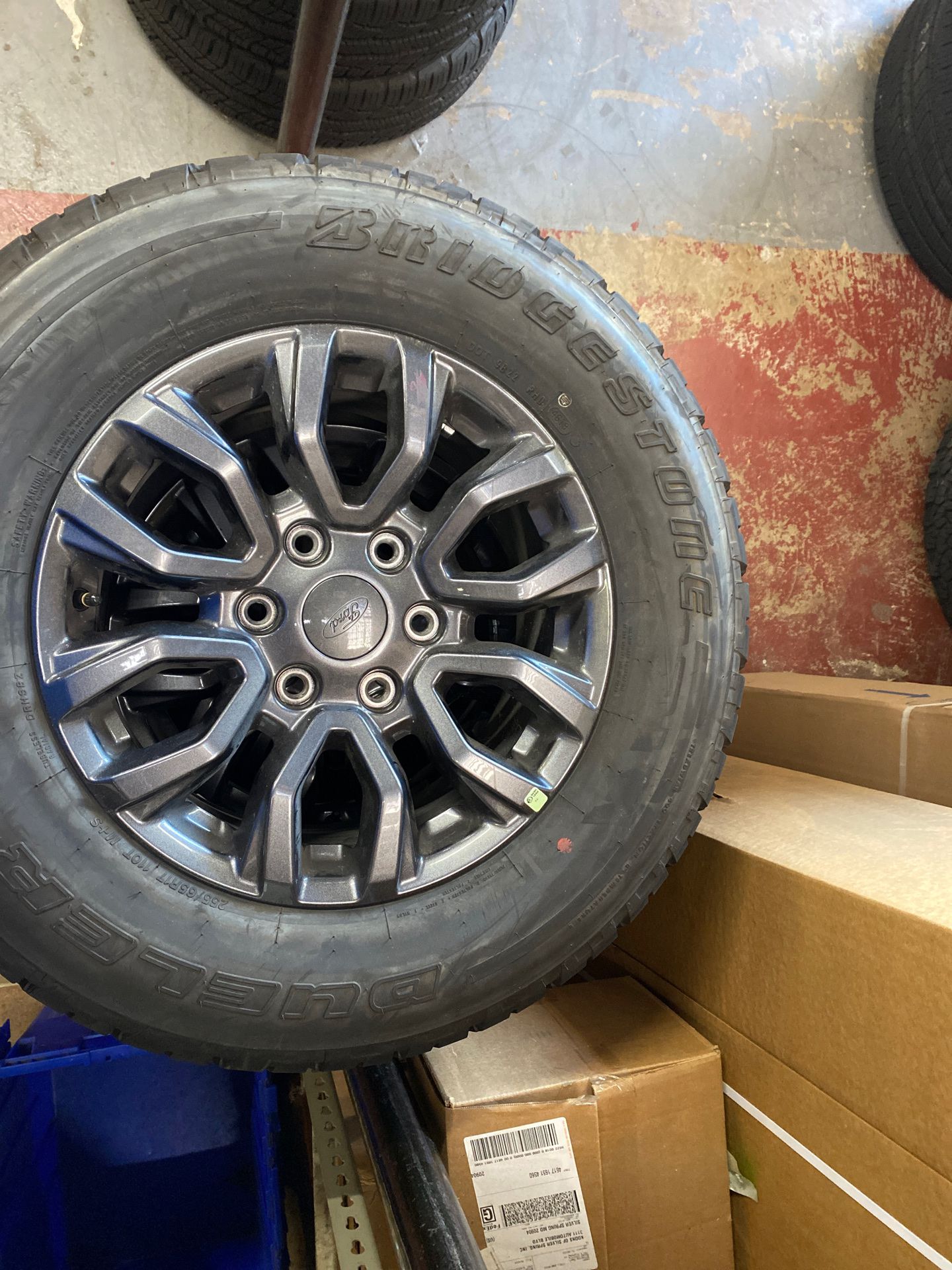 2019 New ford ranger wheels and tires