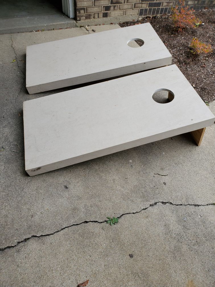 Corn Hole game boards