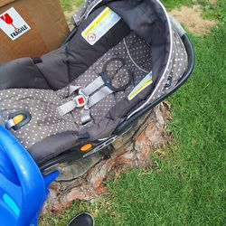 Baby car seat and bath
