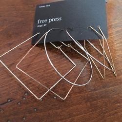 Set Of 3 Nickel Free Earrings, Nordstrom Brand , $5 Or Best Offer