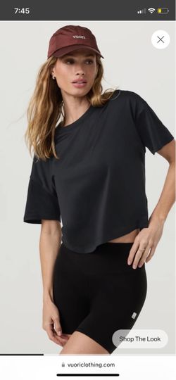 Vuori Women’s Energy Oversize Crop T-Shirt Size Large