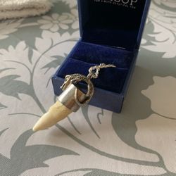Alligator Tooth Necklace 