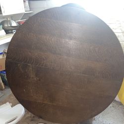 Tigerwood Round Table