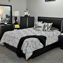 Brand New Complete Bedroom Set- FREE MATTRESS AND BOX SPRING