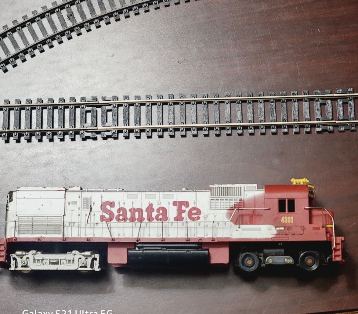 Vintage Santa Fe Trains