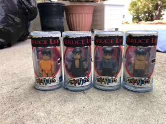 Bruce Lee Mini Figures - $6 each or $20 for all 4