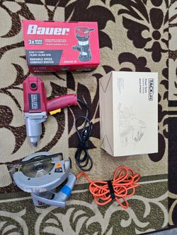 New and used electrical tools