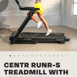 Treadmill Centr Runs 10” Touchscreen  Brand New  Recently Assembled  Firm 449$