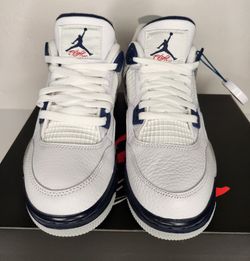 Nike Air Jordan 4 Retro Midnight Navy GS Size 5.5Y/women's 7 - Authentic By Ebay