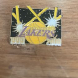 First Year At Staples Laker Pin