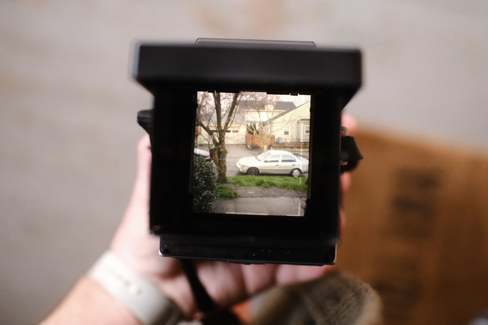 MiNT TL70 Twin lens reflex instant camera with ND filter set