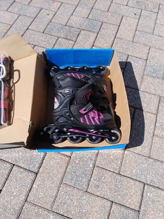 Roller Blades Light Up Size 2