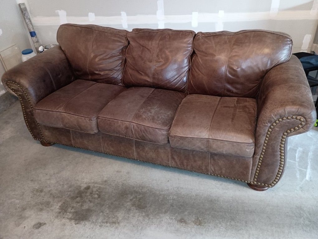 Leather Couch