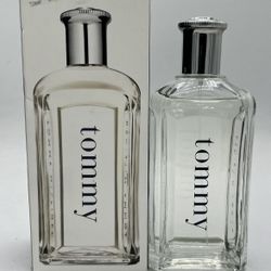 Tommy Hilfiger Eau De Toilette Spray 6.7 Fl. oz. 200 Ml. Men About 95% Full Bottle.